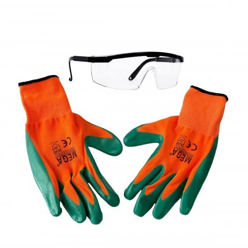 Γάντια Εργασίας & Γυαλιά Προστασίας-TOPTECH